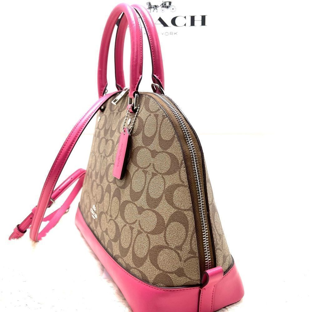 🎁🎉SALE! NWT! Coach SIERRA Satchel Handbag Large Msrp:$395.00 - Picture 4 of 9